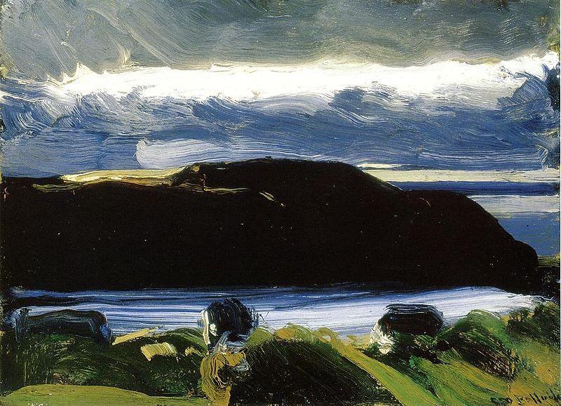 George Wesley Bellows Breaking Sky, Monhegan oil painting picture